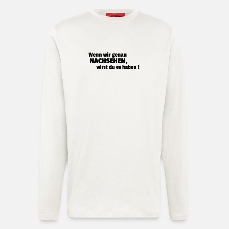 NACHSEHEN - Langarmshirt - made by SPREAD  - OFF WHITE
