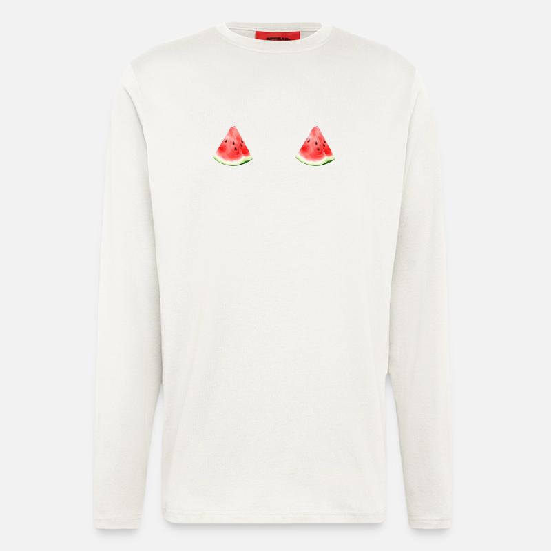 Watermelon Watermelon - Longsleeve - made by SPREAD  - OFF WHITE
