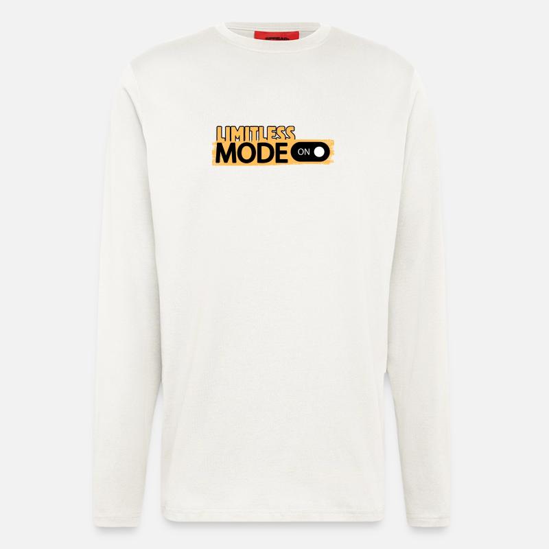 Limitless Mode Enabled - Longsleeve - made by SPREAD  - OFF WHITE
