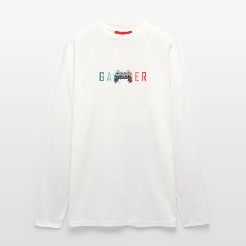 GAMER - Explosive Controller Design Langarmshirt - made by SPREAD 