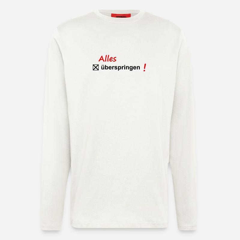 Skip - Longsleeve - made by SPREAD  - OFF WHITE