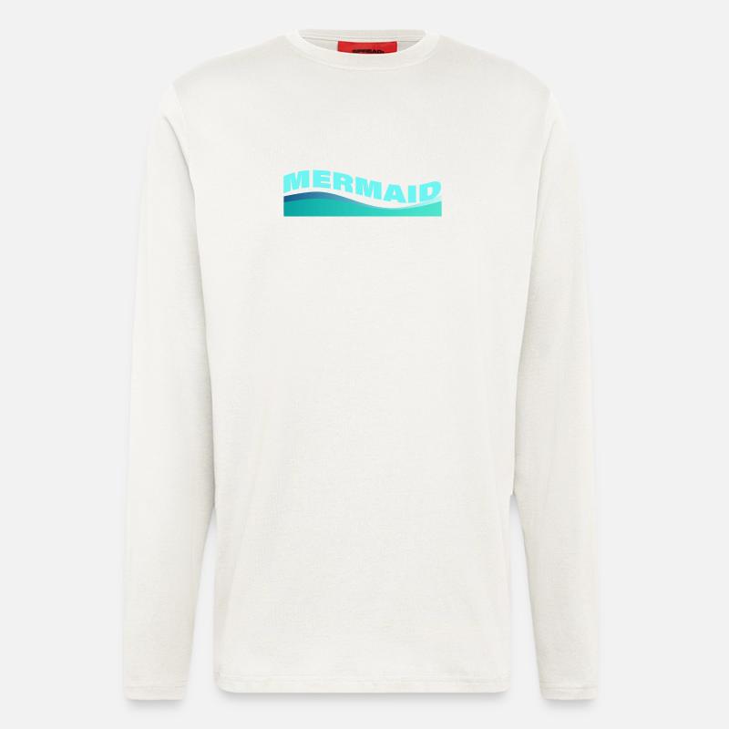 MERMAID - Langarmshirt - made by SPREAD  - OFF WHITE