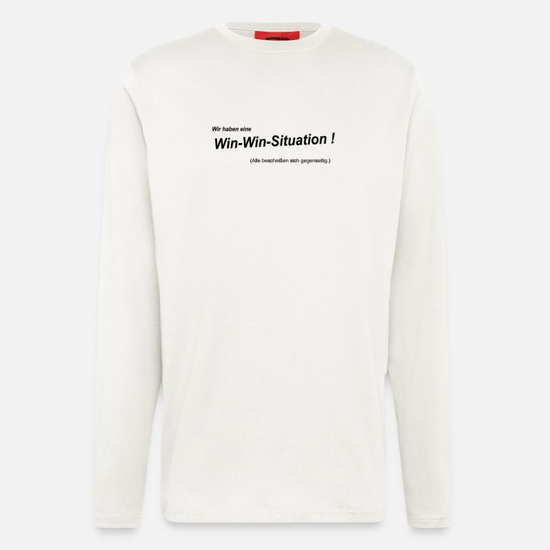 Win-Win - Longsleeve - made by SPREAD  - OFF WHITE