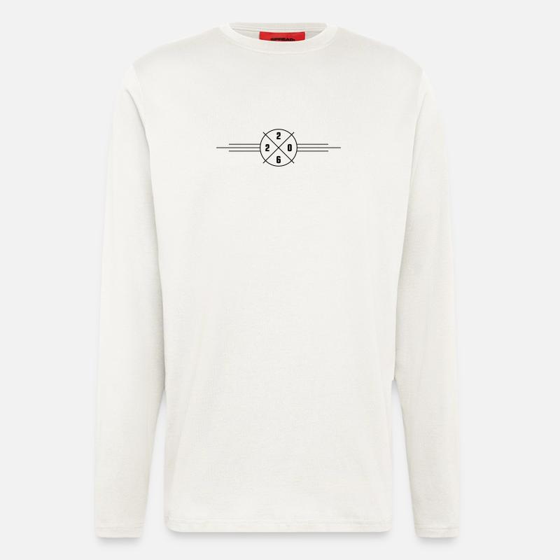 2026 Jahr - Langarmshirt - made by SPREAD  - OFF WHITE