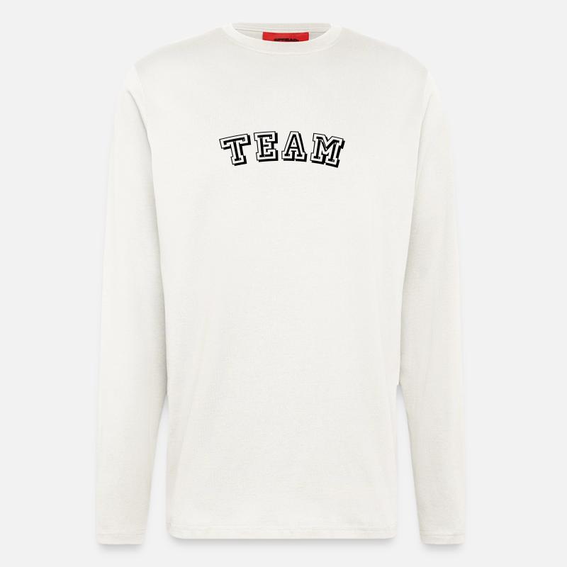 TEAM design - Longsleeve - made by SPREAD  - OFF WHITE
