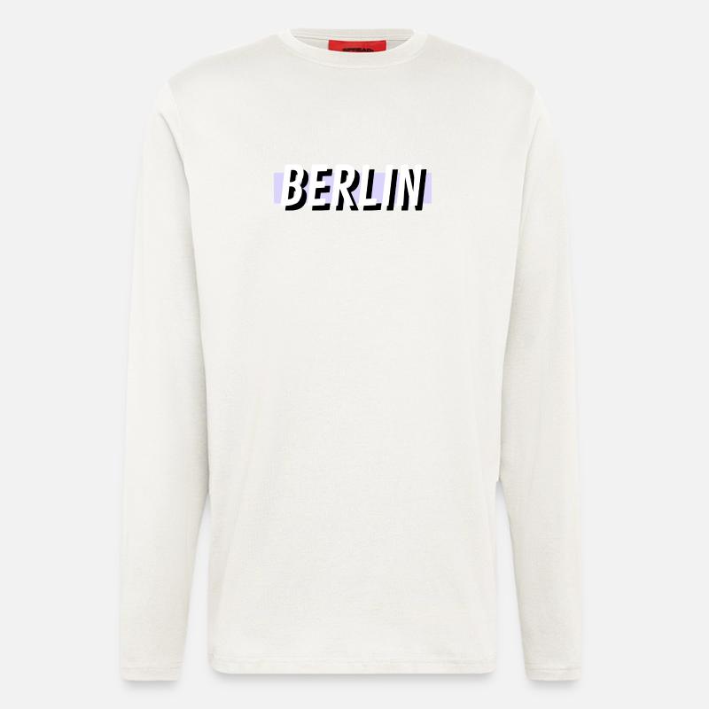 Berlin - Langarmshirt - made by SPREAD  - OFF WHITE