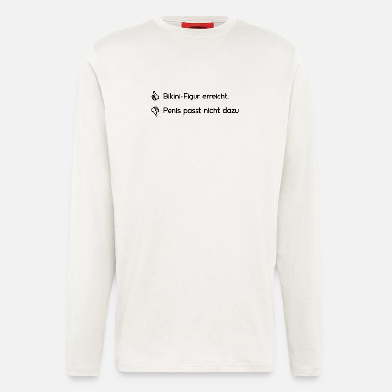 Bikini - Langarmshirt - made by SPREAD  - OFF WHITE