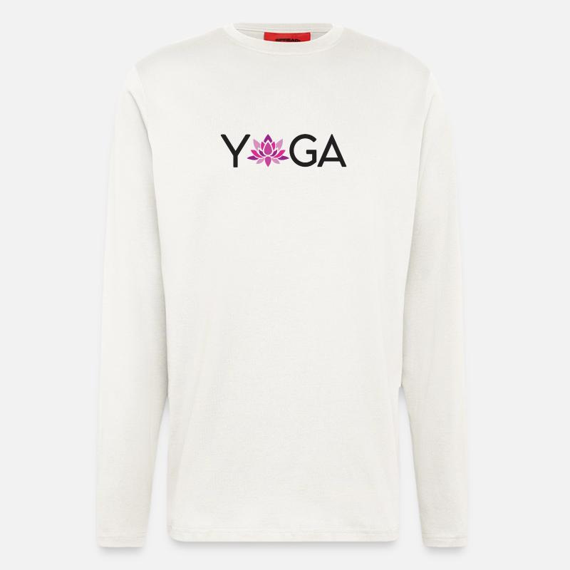 Yoga Geschenkidee - Langarmshirt - made by SPREAD  - OFF WHITE