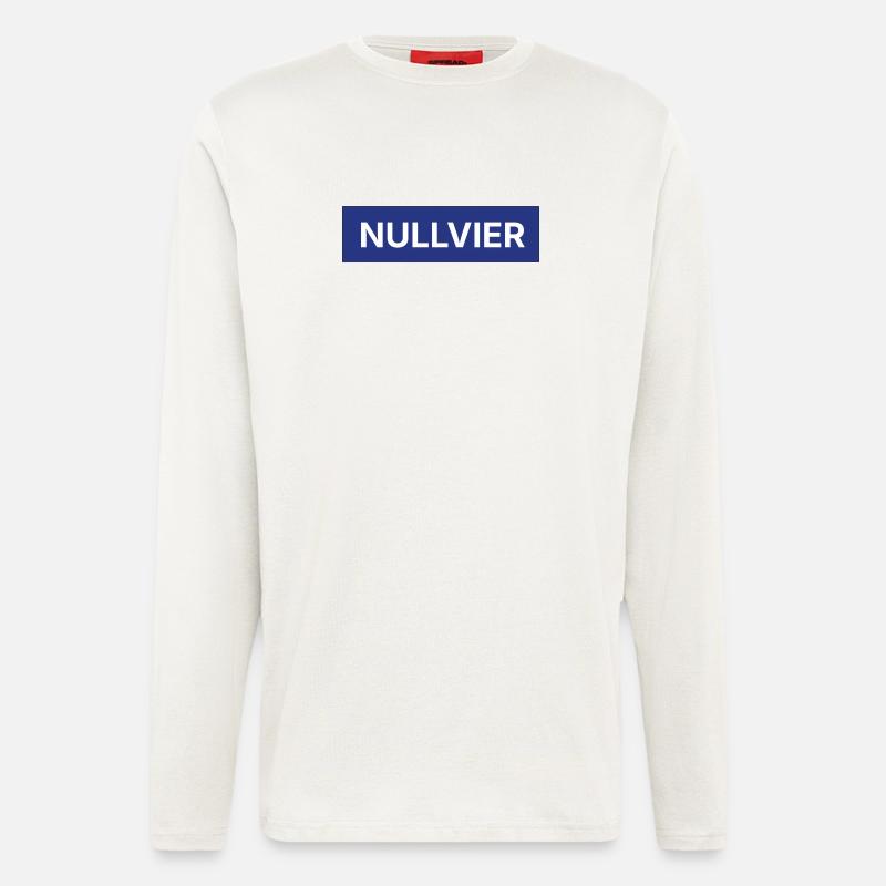 Nullvier Boxlogo - Langarmshirt - made by SPREAD  - OFF WHITE