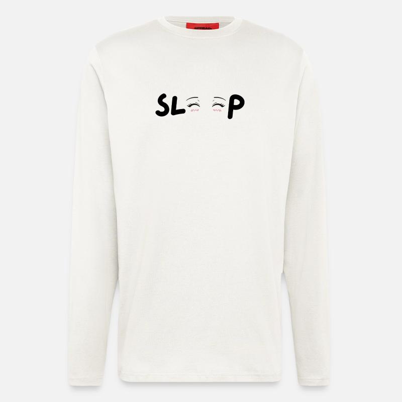 Pastel eyes and pink cheeks - Longsleeve - made by SPREAD  - OFF WHITE