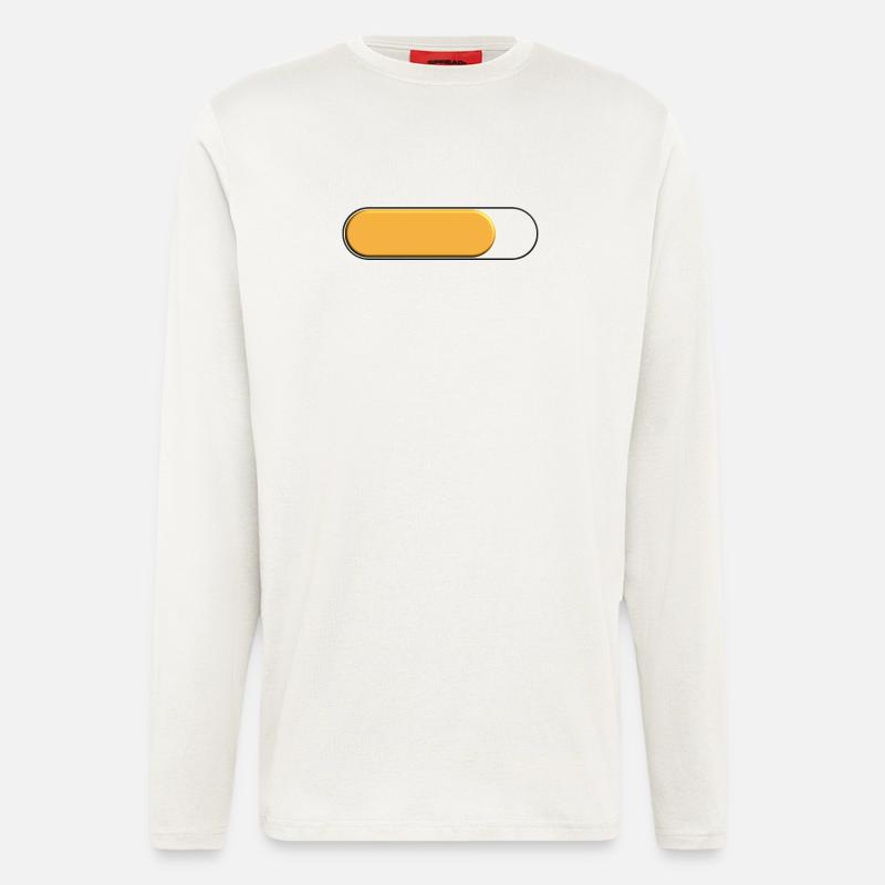 Small golden yellow gauge (loading) - Longsleeve - made by SPREAD  - OFF WHITE