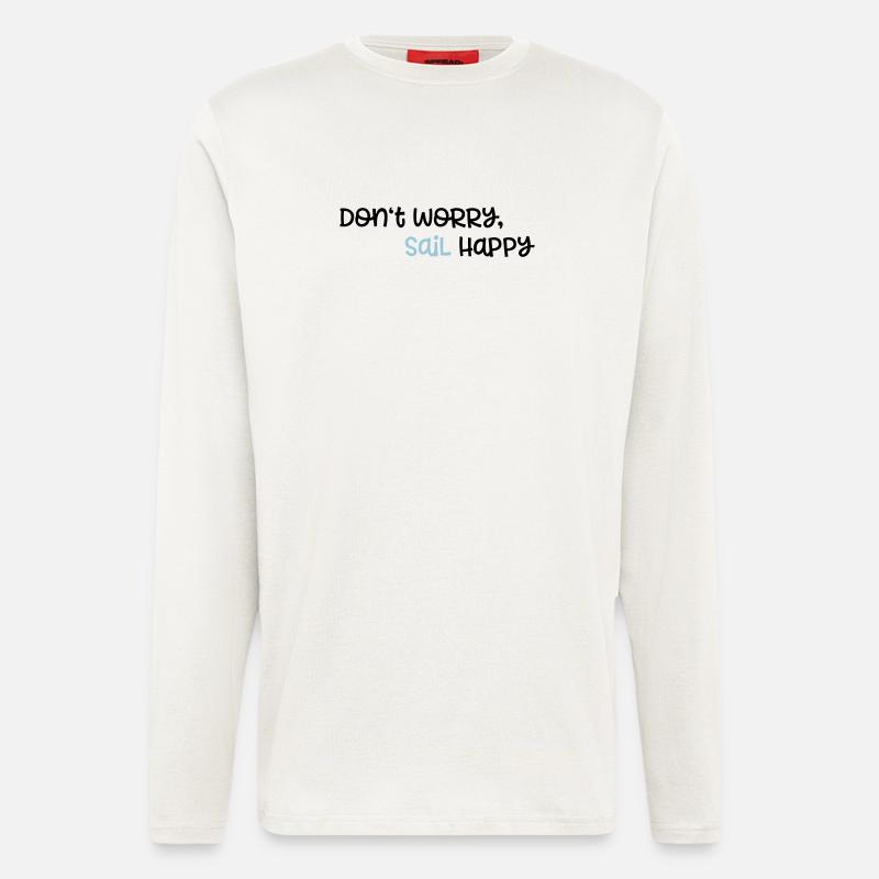 segeln - Langarmshirt - made by SPREAD  - OFF WHITE
