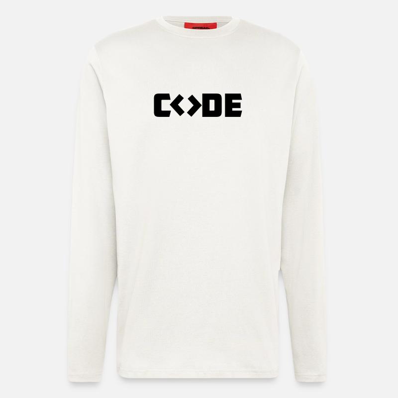 Programmer Code - Longsleeve - made by SPREAD  - OFF WHITE