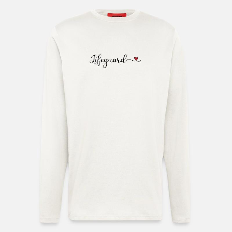 Lifeguard - Longsleeve - made by SPREAD  - OFF WHITE