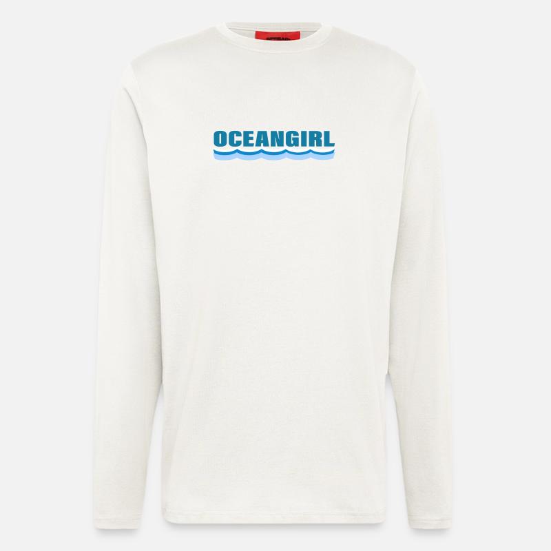 OCEANGIRL - Langarmshirt - made by SPREAD  - OFF WHITE