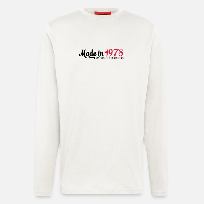 1978 - Langarmshirt - made by SPREAD  - OFF WHITE