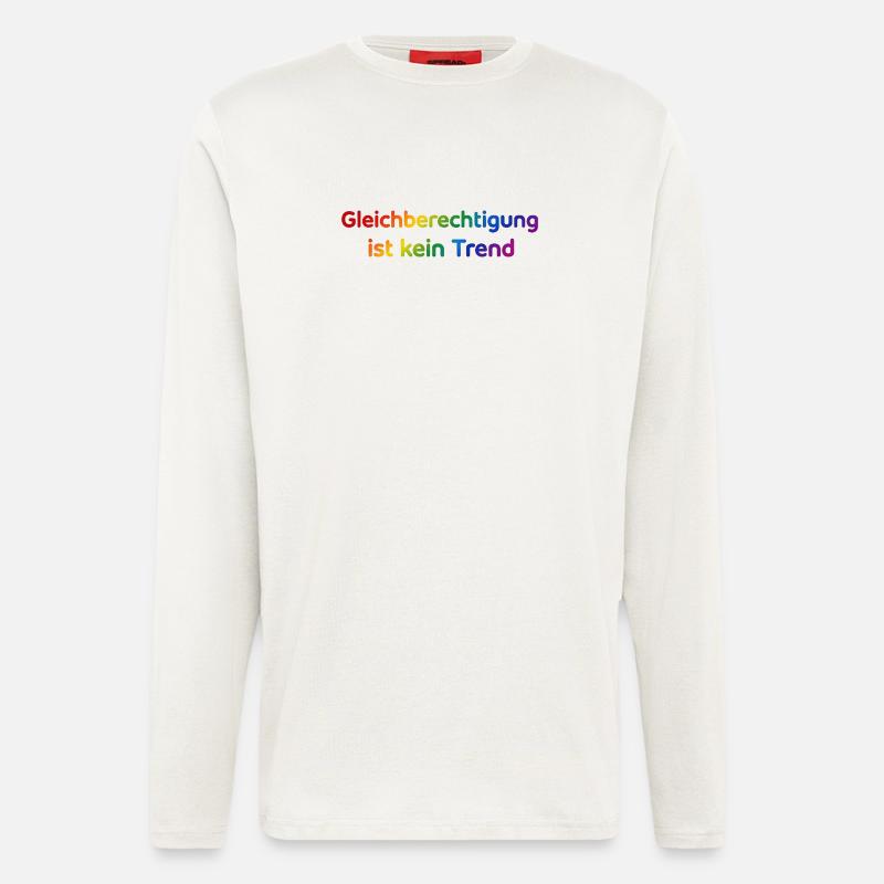 Equality is not a trend rainbow - Longsleeve - made by SPREAD - OFF WHITE