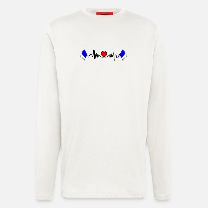 Spa Custom Flag - Longsleeve - made by SPREAD - OFF WHITE