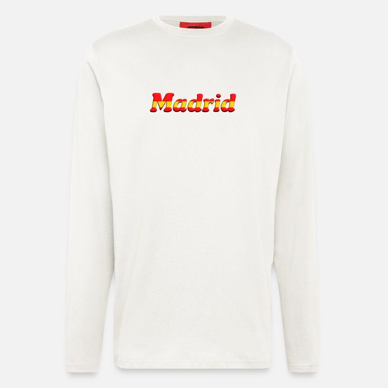 Madrid - Langarmshirt - made by SPREAD - OFF WHITE