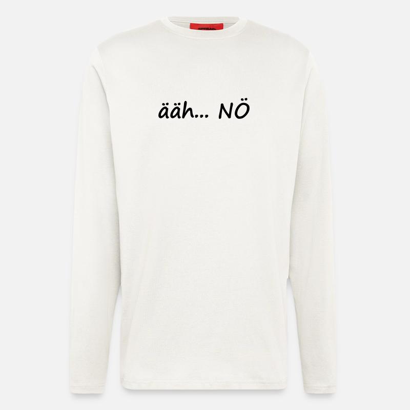 ääh... NÖ - Langarmshirt - made by SPREAD  - OFF WHITE