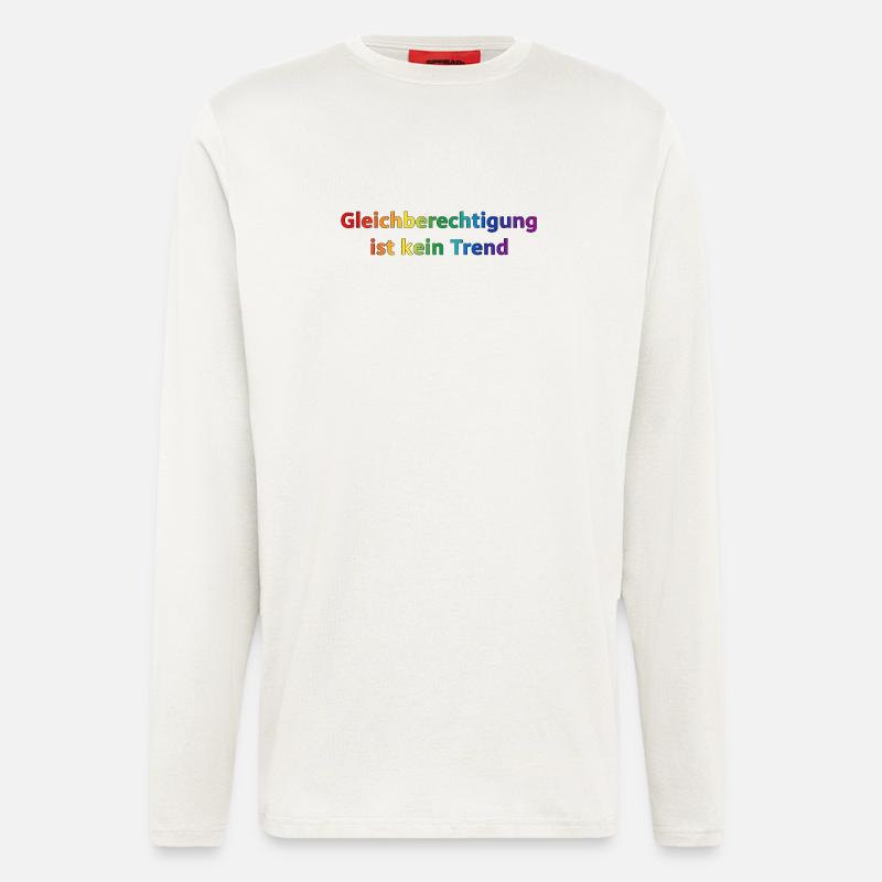 Equality is not a trend rainbow - Longsleeve - made by SPREAD  - OFF WHITE