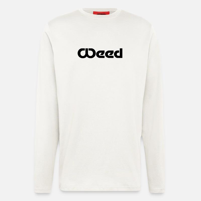 Weed - Langarmshirt - made by SPREAD - OFF WHITE