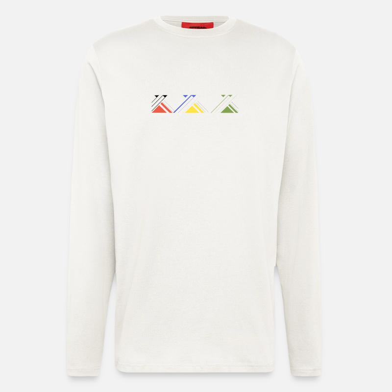 Triad of Emerging Forms - Longsleeve - made by SPREAD  - OFF WHITE