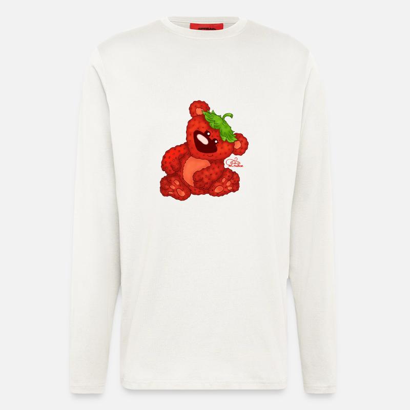 Erdbärchen - Langarmshirt - made by SPREAD  - OFF WHITE