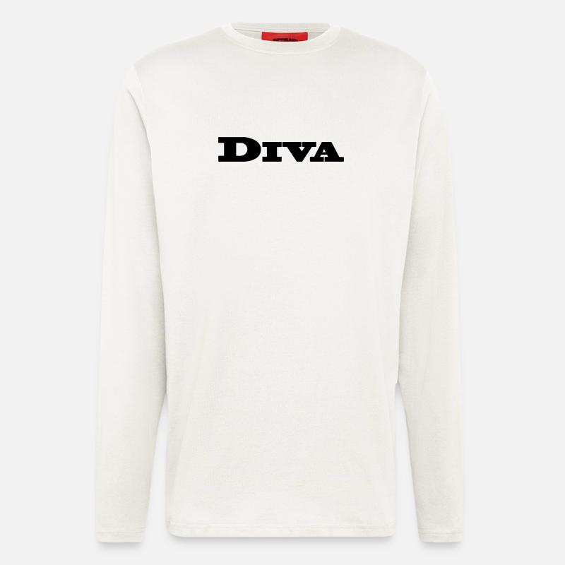 diva - Longsleeve - made by SPREAD  - OFF WHITE