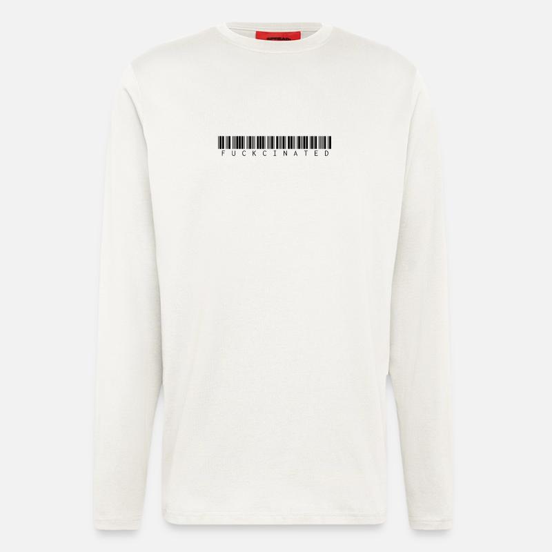 vaccinated - Longsleeve - made by SPREAD  - OFF WHITE