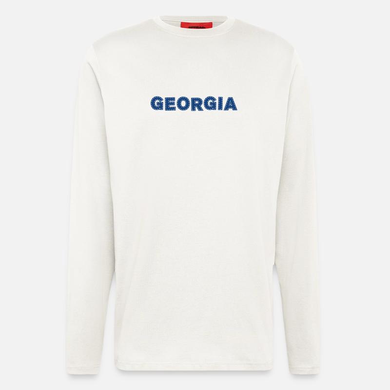 GEORGIA State - Langarmshirt - made by SPREAD  - OFF WHITE