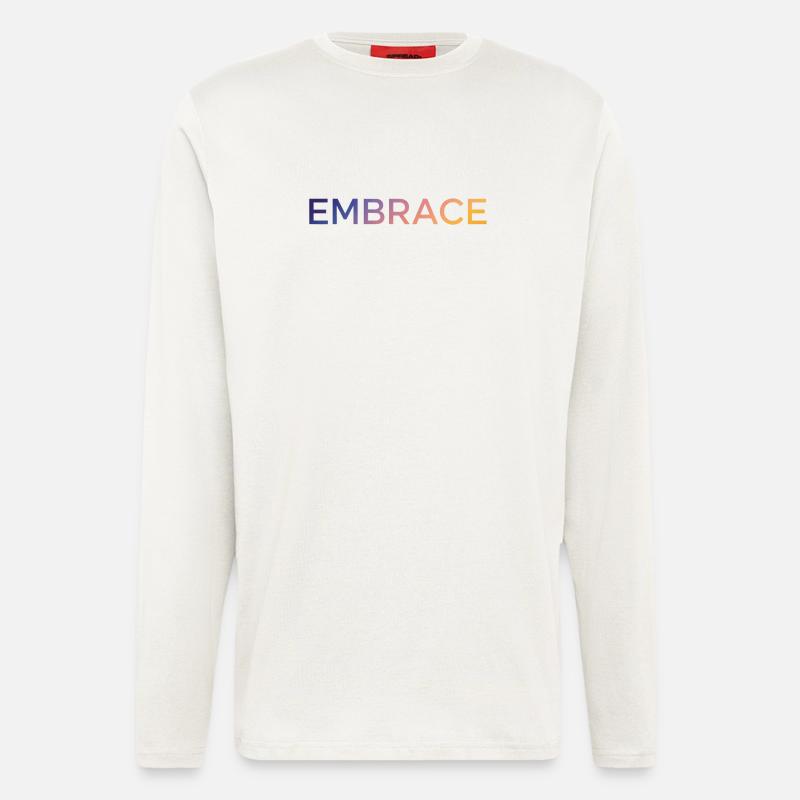Embrace - Langarmshirt - made by SPREAD  - OFF WHITE