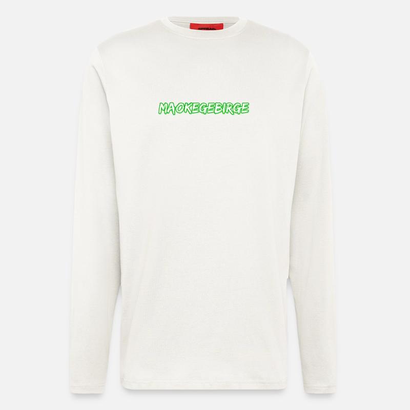 Maokegebirge - Langarmshirt - made by SPREAD  - OFF WHITE