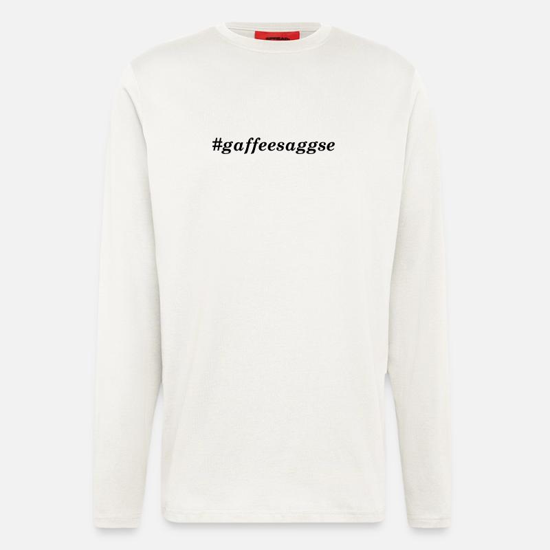 Sachsenliebe gaffeesaggse - Langarmshirt - made by SPREAD  - OFF WHITE