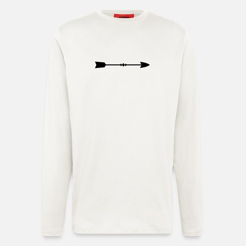 arrow - Longsleeve - made by SPREAD - OFF WHITE