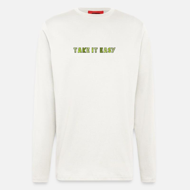 Take It Easy - Langarmshirt - made by SPREAD  - OFF WHITE
