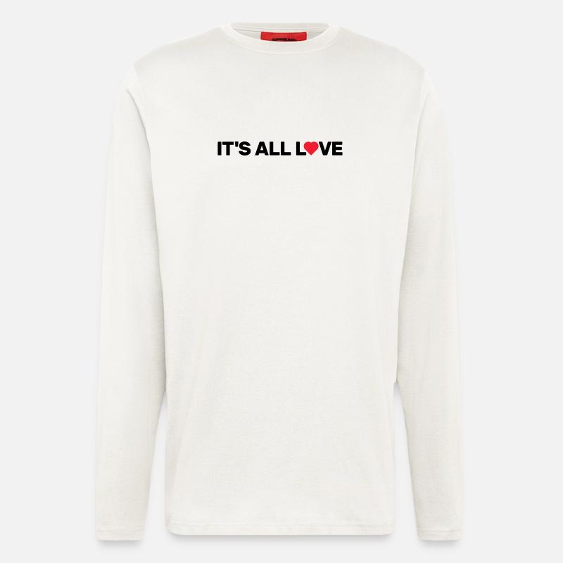 It's All Love - Longsleeve - made by SPREAD  - OFF WHITE