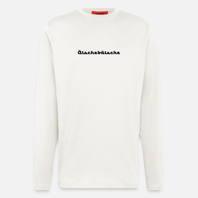 Ätschebätsche No.1 - Langarmshirt - made by SPREAD  - OFF WHITE