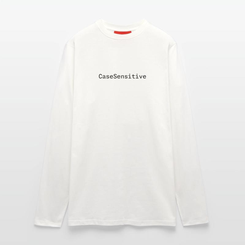 CaseSensitive Developer Humor Longsleeve - made by SPREAD 