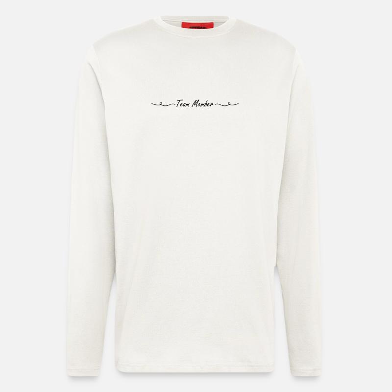 Team Mitglied - Langarmshirt - made by SPREAD  - OFF WHITE