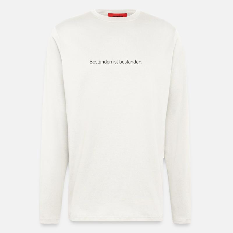 Passing is passing. - Longsleeve - made by SPREAD  - OFF WHITE