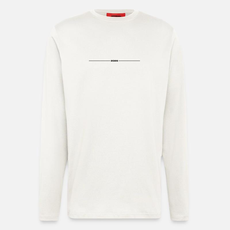2026 stroke - Longsleeve - made by SPREAD  - OFF WHITE
