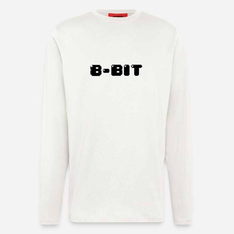 8-Bit - Langarmshirt - made by SPREAD  - OFF WHITE