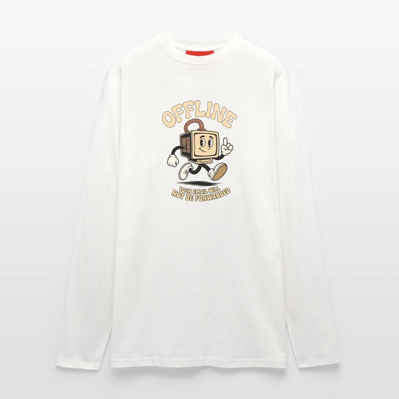Offline your Email will not be forwarded Langarmshirt - made by SPREAD 