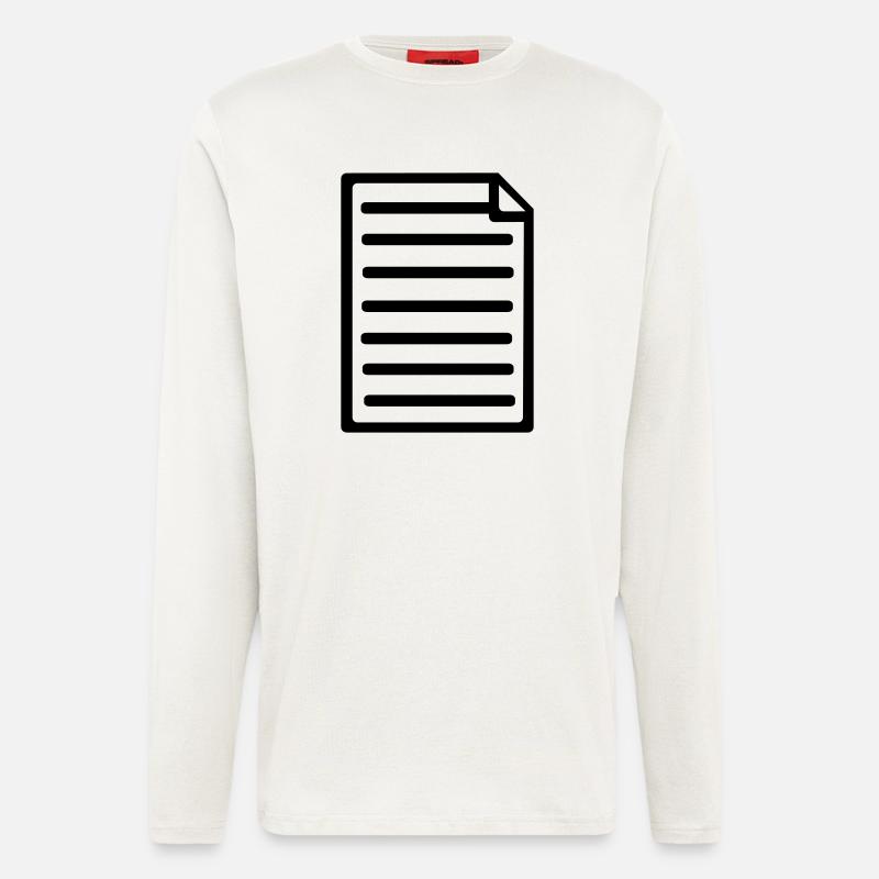 Paper - Longsleeve - made by SPREAD  - OFF WHITE