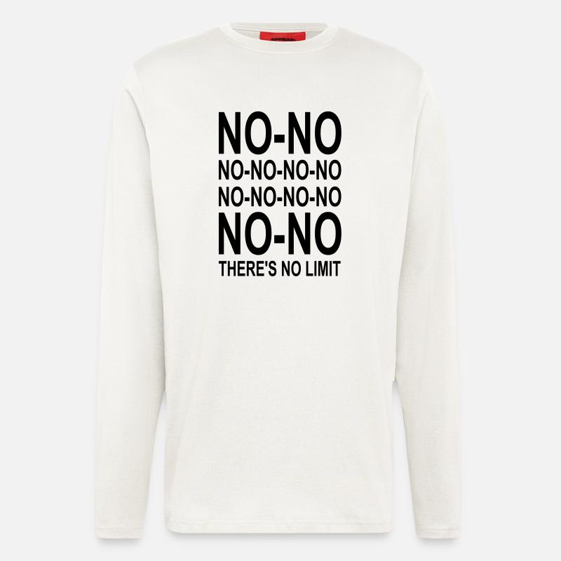 There's no limit! - Longsleeve - made by SPREAD  - OFF WHITE