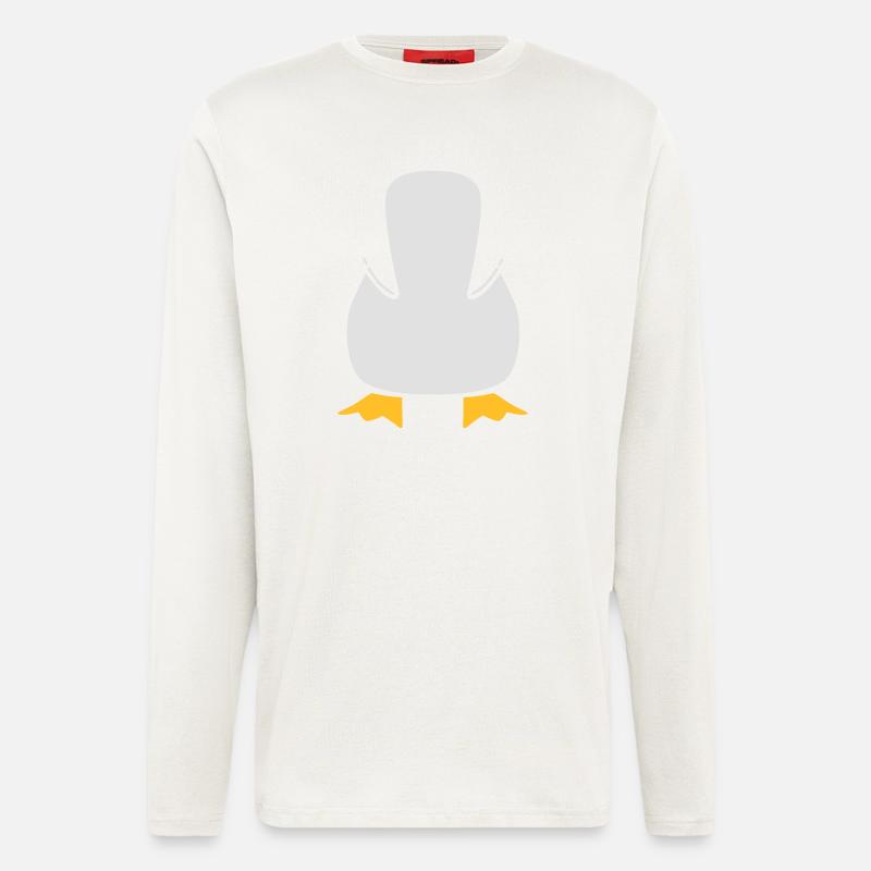 pinguin - Langarmshirt - made by SPREAD  - OFF WHITE