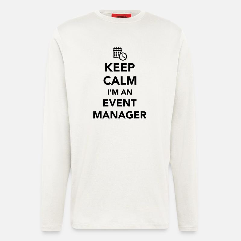 Event Manager - Langarmshirt - made by SPREAD  - OFF WHITE