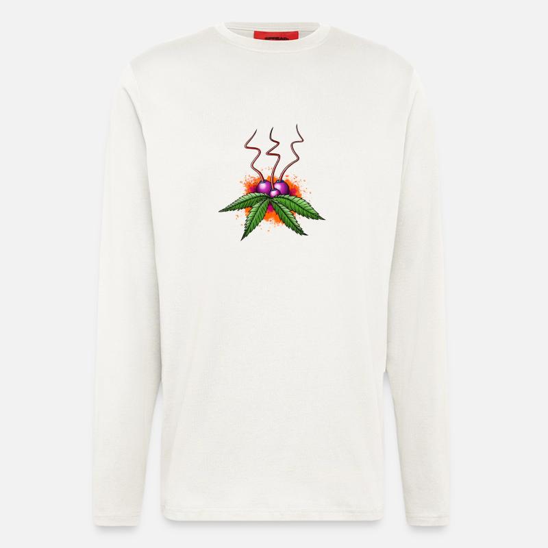 Weedfruit # 1 - Langarmshirt - made by SPREAD  - OFF WHITE