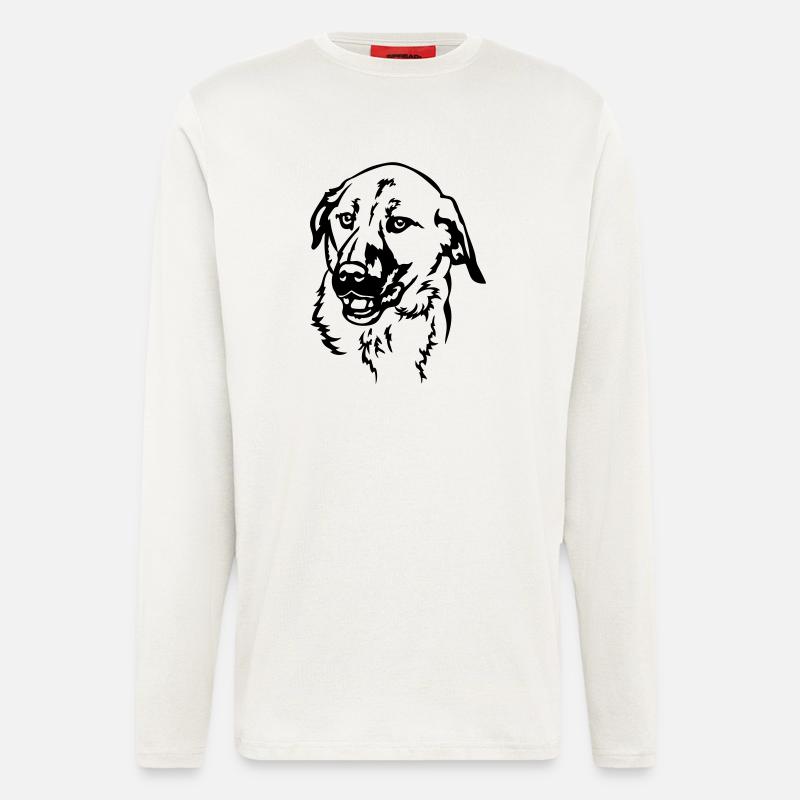 Kangal Kopf - Langarmshirt - made by SPREAD  - OFF WHITE